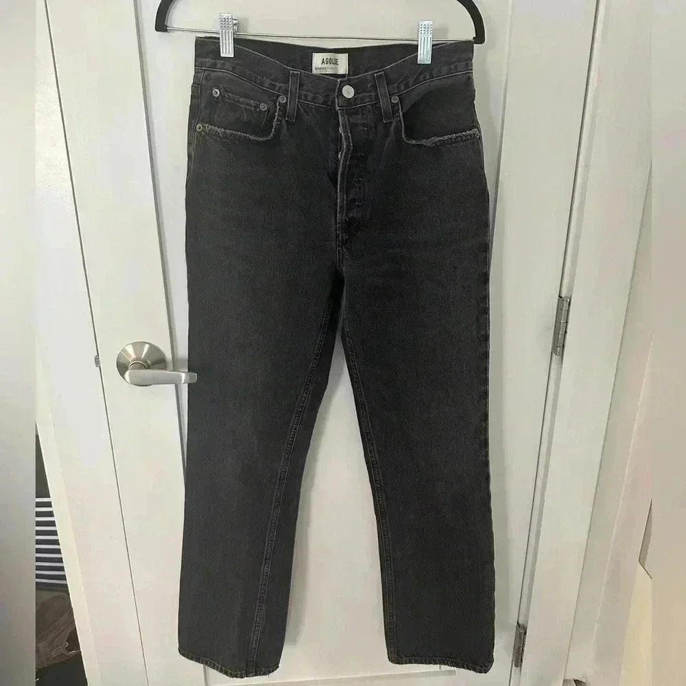 Agolde Agolde Mid Rise Relaxed Boot Jeans - Picture 2 of 4